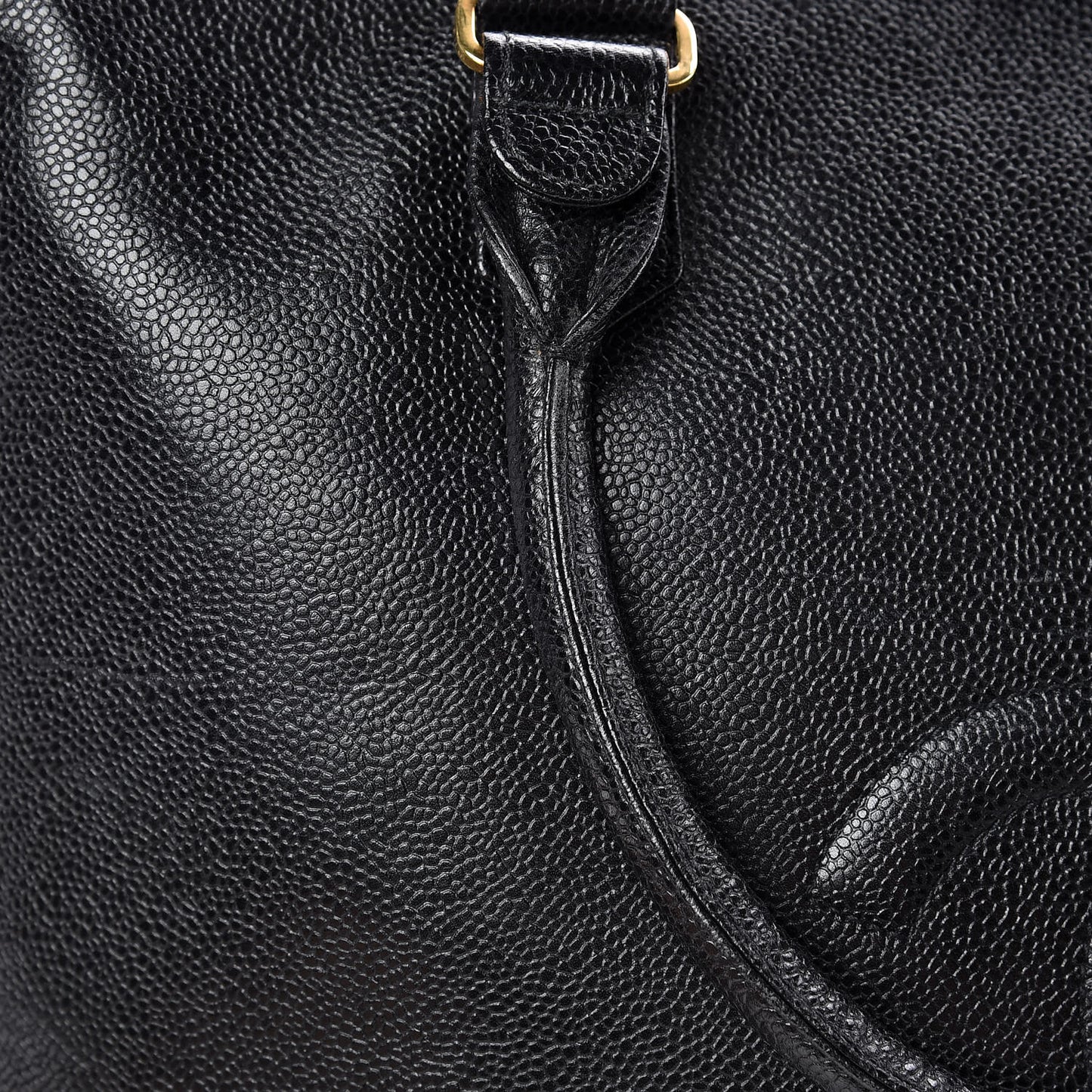 Caviar Shopper Tote Black