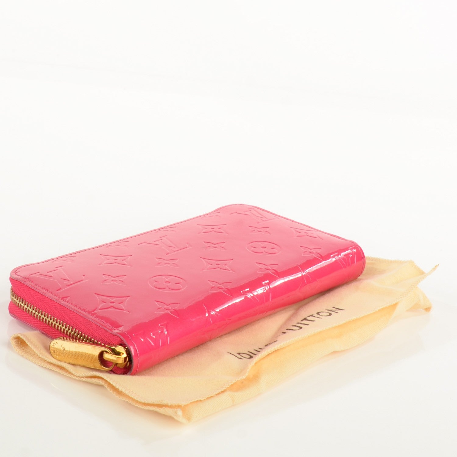 Louis Vuitton Vernis Zippy Wallet Rose Pop 4 of 8