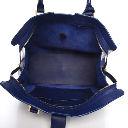 Saint Laurent Calfskin Medium Classic Y Cabas Navy 5 of 16