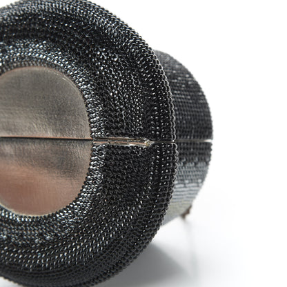 Judith Leiber Swarovski Crystal Top Hat Clutch Jet Multicolor 11 of 14