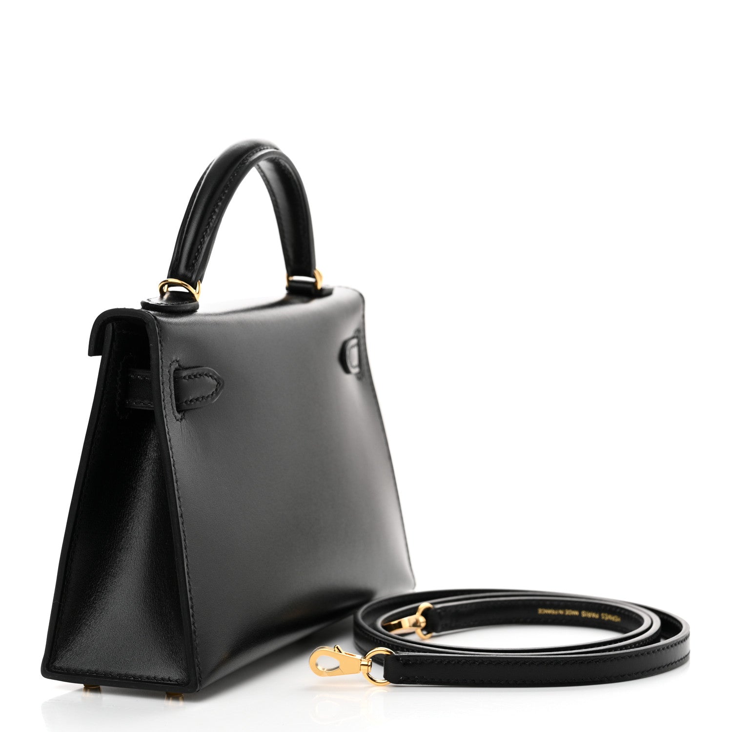 Hermes Box Mini Kelly Sellier 20 Black 3 of 11