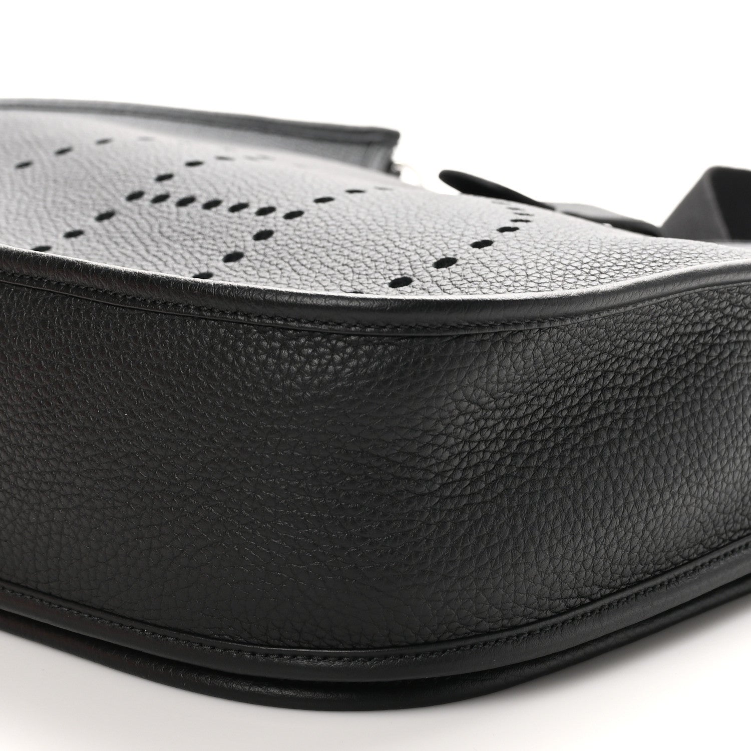Hermes Taurillon Clemence Evelyne III GM Black 10 of 11