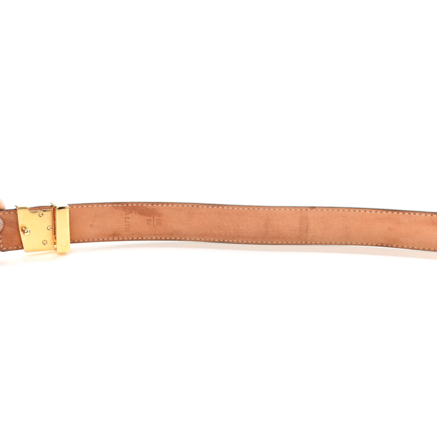 Mini Monogram 25mm LV Initiales Belt 75 30