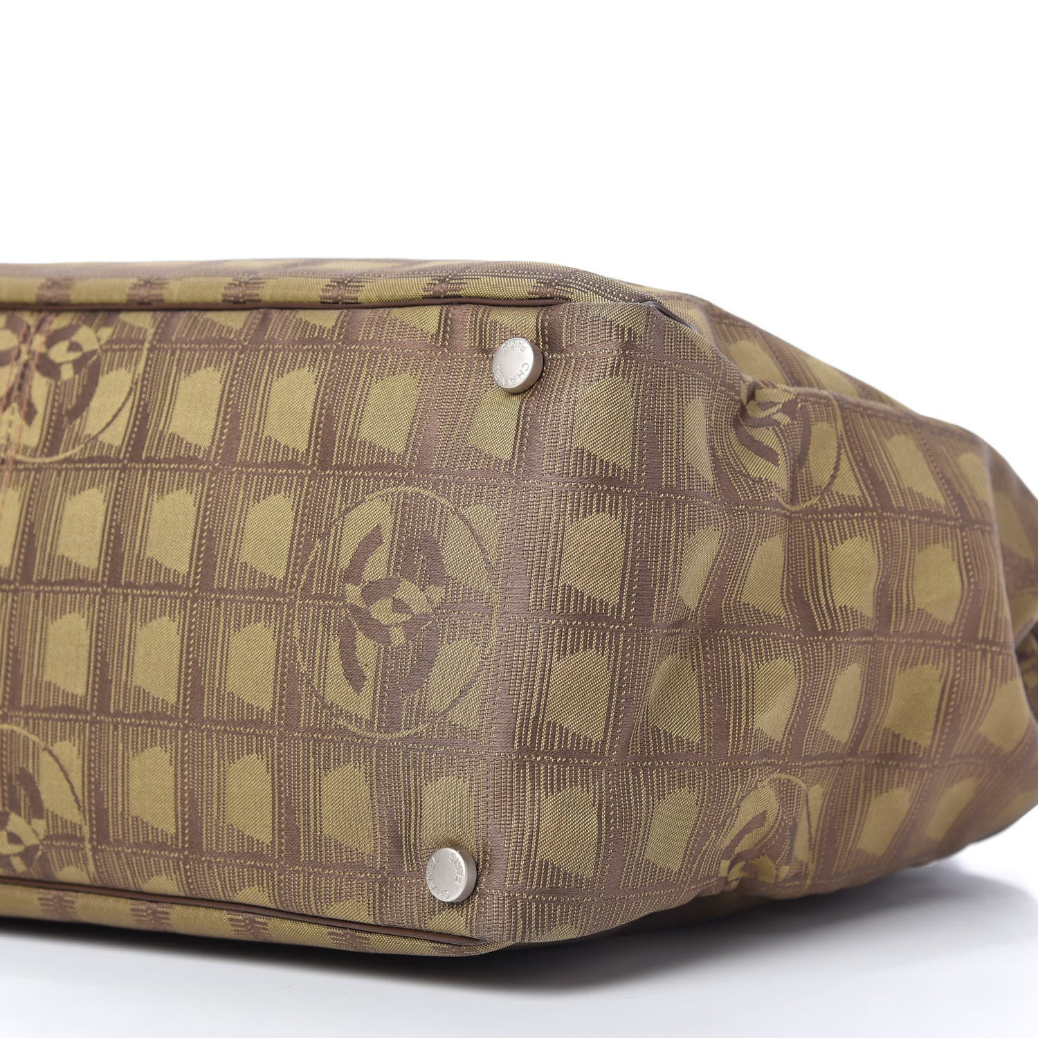 Chanel Nylon Medium Travel Tote Khaki 7 of 10