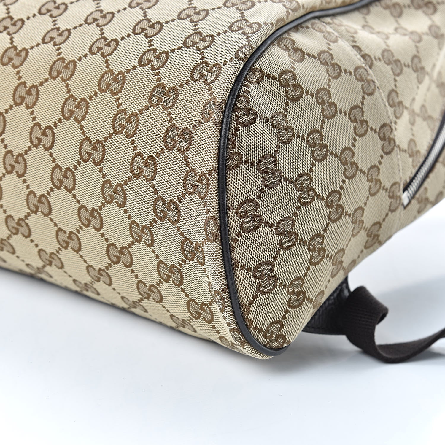 Gucci Monogram Travel Backpack Dark Brown 10 of 10