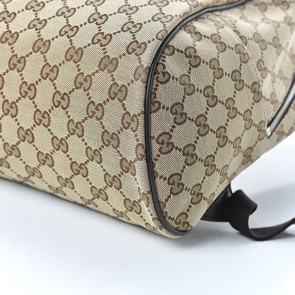 Gucci Monogram Travel Backpack Dark Brown 10 of 10