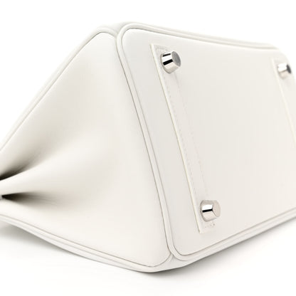 Hermes Swift Birkin 25 New White 9 of 14