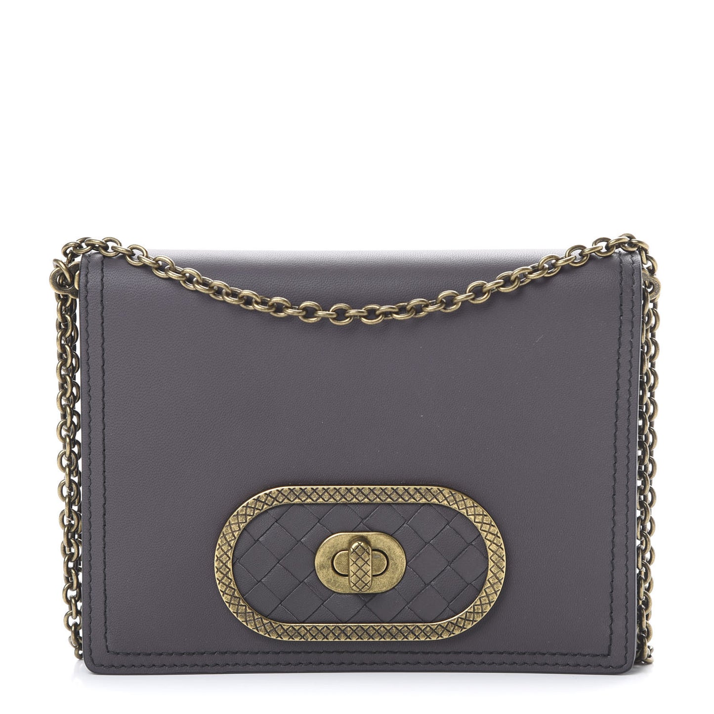 Nappa Ellittica Chain Wallet Quetsche