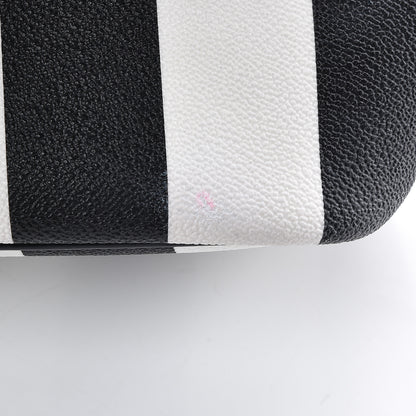 Givenchy Coated Canvas Striped Large Antigona Tote Black White 14 of 23