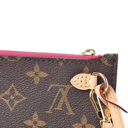 Louis Vuitton Monogram Neverfull MM GM Pochette Pivoine 9 of 9