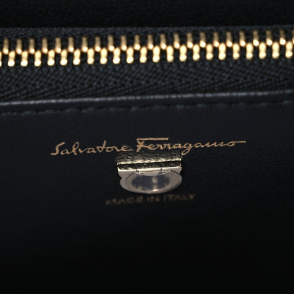 Salvatore Ferragamo Smooth Calfskin Small Boxyz Black 5 of 7