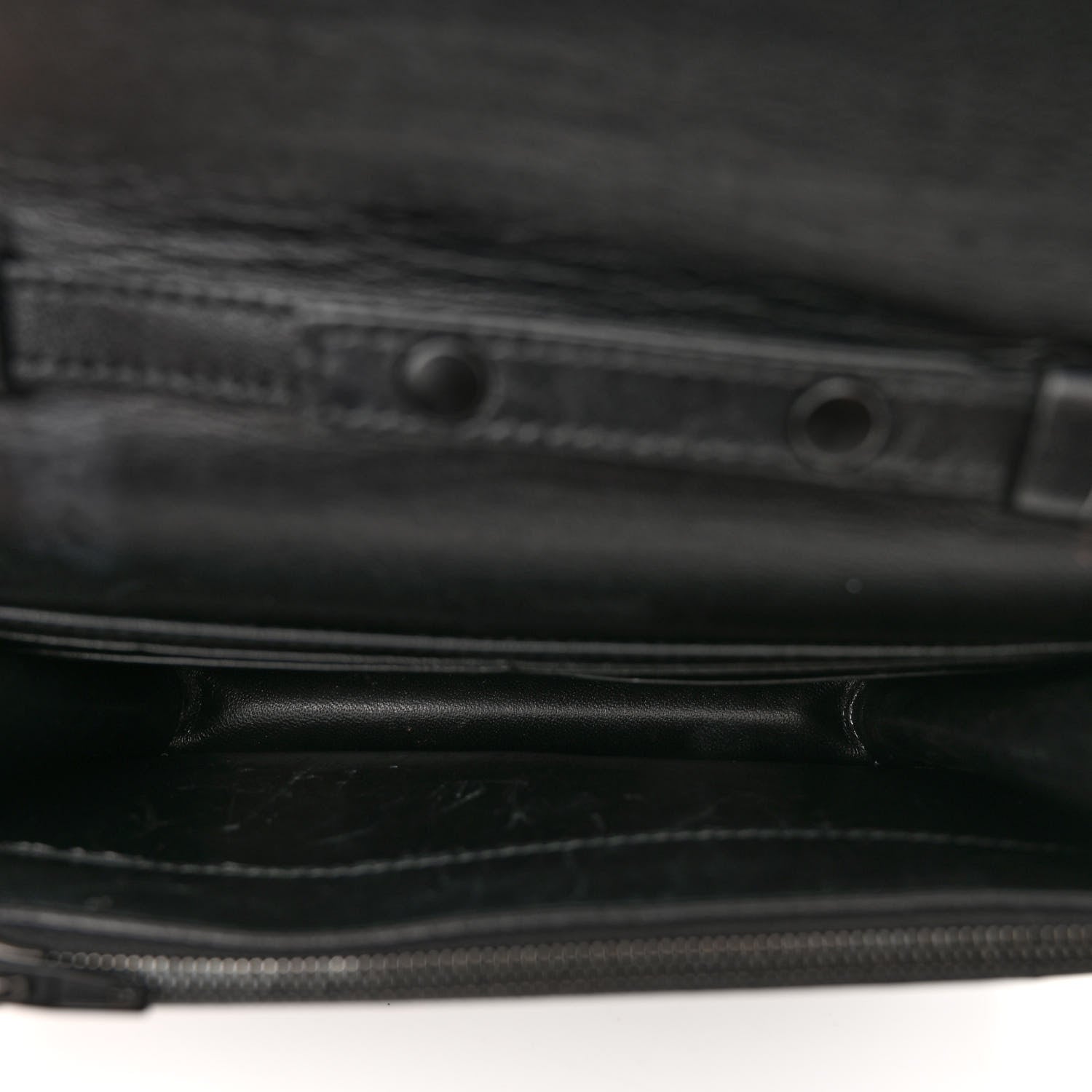 Balenciaga Smooth Calfskin B Wallet on Chain Black 5 of 9