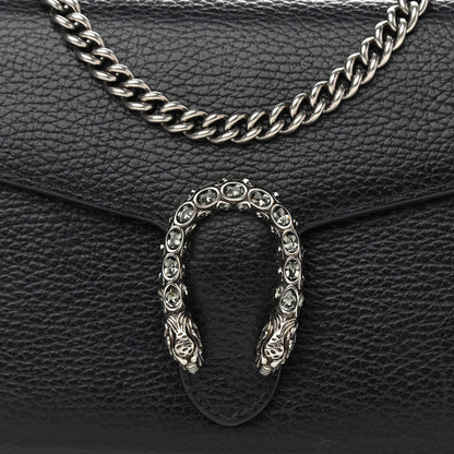 Gucci Calfskin Mini Dionysus Chain Wallet Black 7 of 13