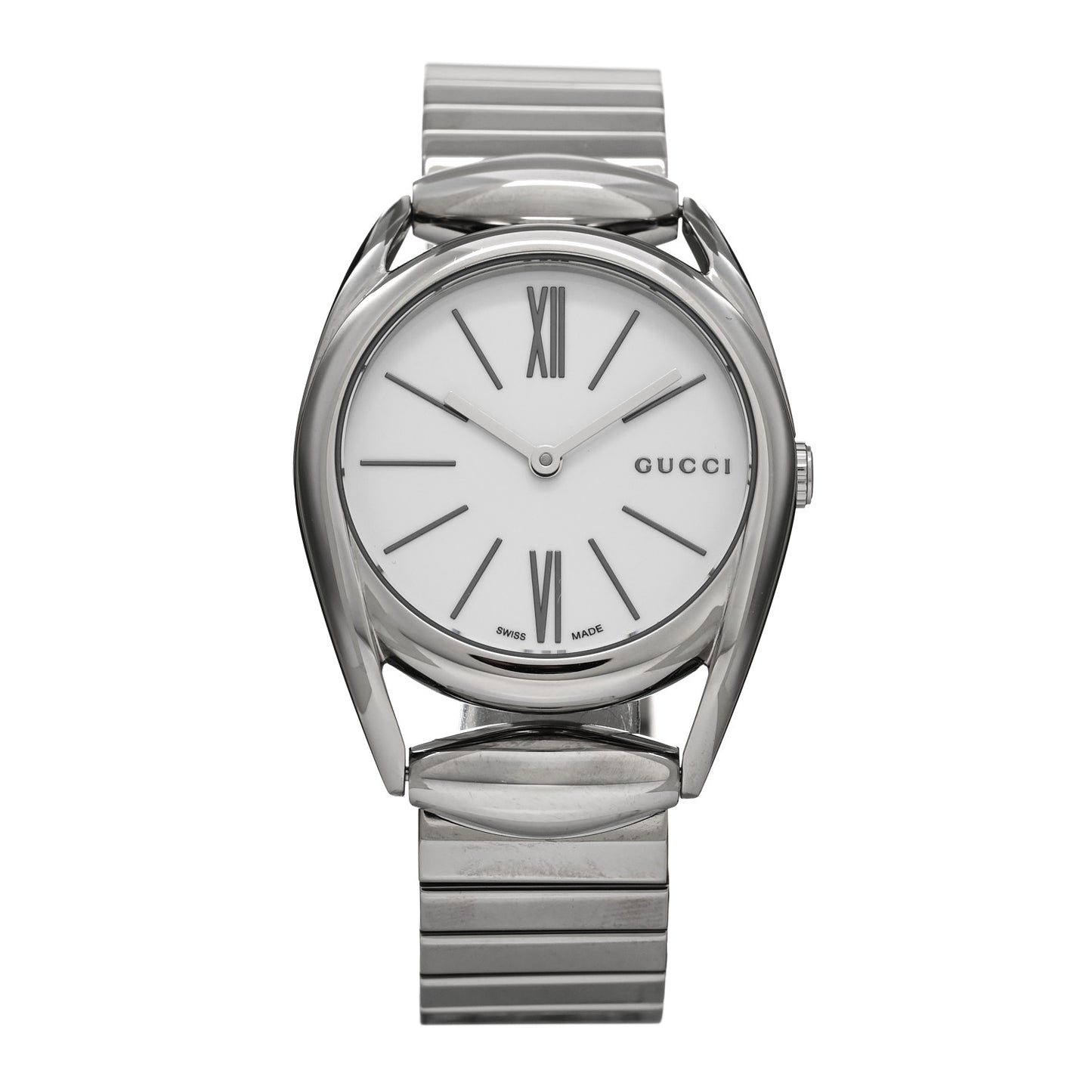Stainless Steel 30mm Horsebit Quartz Watch