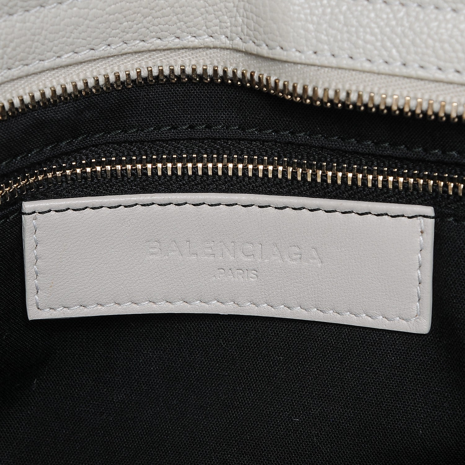 Balenciaga Chevre Gold Metallic Edge Hardware City Cream 13 of 14