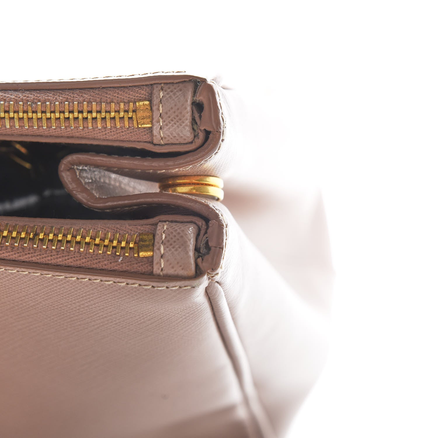 Prada Saffiano Medium Galleria Double Zip Tote Cammeo 17 of 19