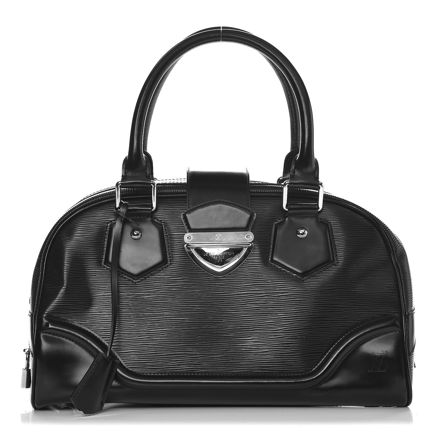 Louis Vuitton Epi Bowling Montaigne GM Black 1 of 10