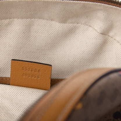 Gucci X DISNEY Mini Vintage GG Supreme Monogram Mickey Mouse Small Dome Backpack Beige Vintage Sun Oil 6 of 7