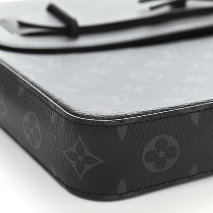 Louis Vuitton Monogram Eclipse Pochette Steamer 9 of 12