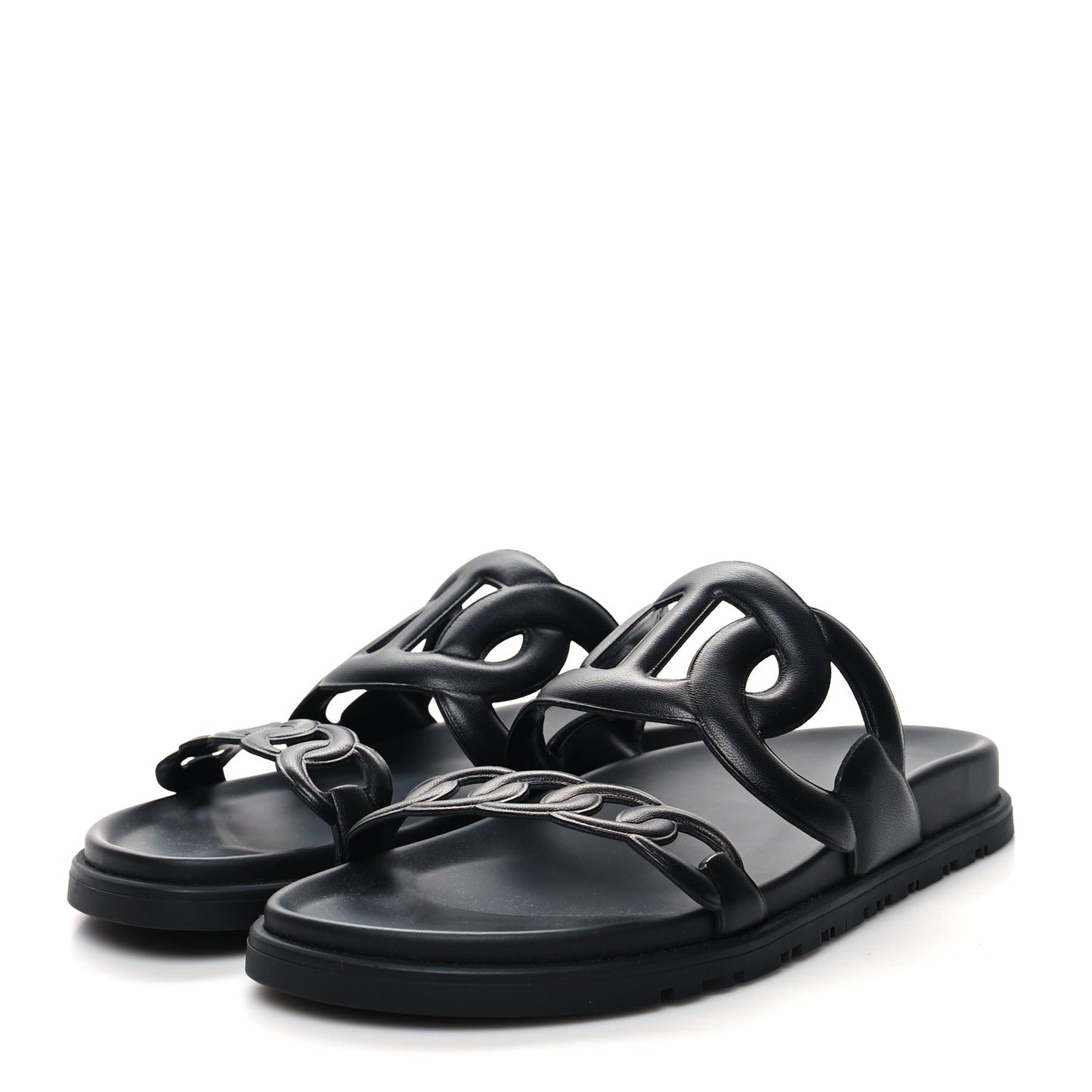 Nappa Extra Sandals 37 Black