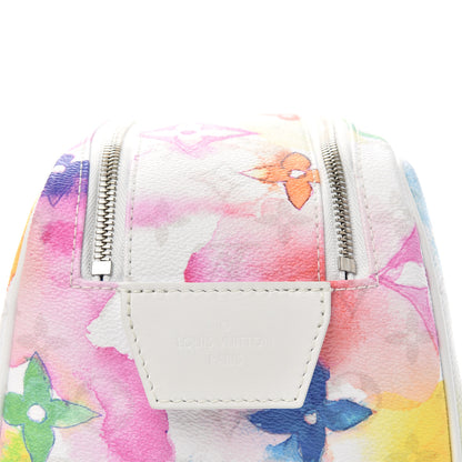 Louis Vuitton Monogram Watercolor Dopp Kit Toilet Pouch Multicolor 9 of 10