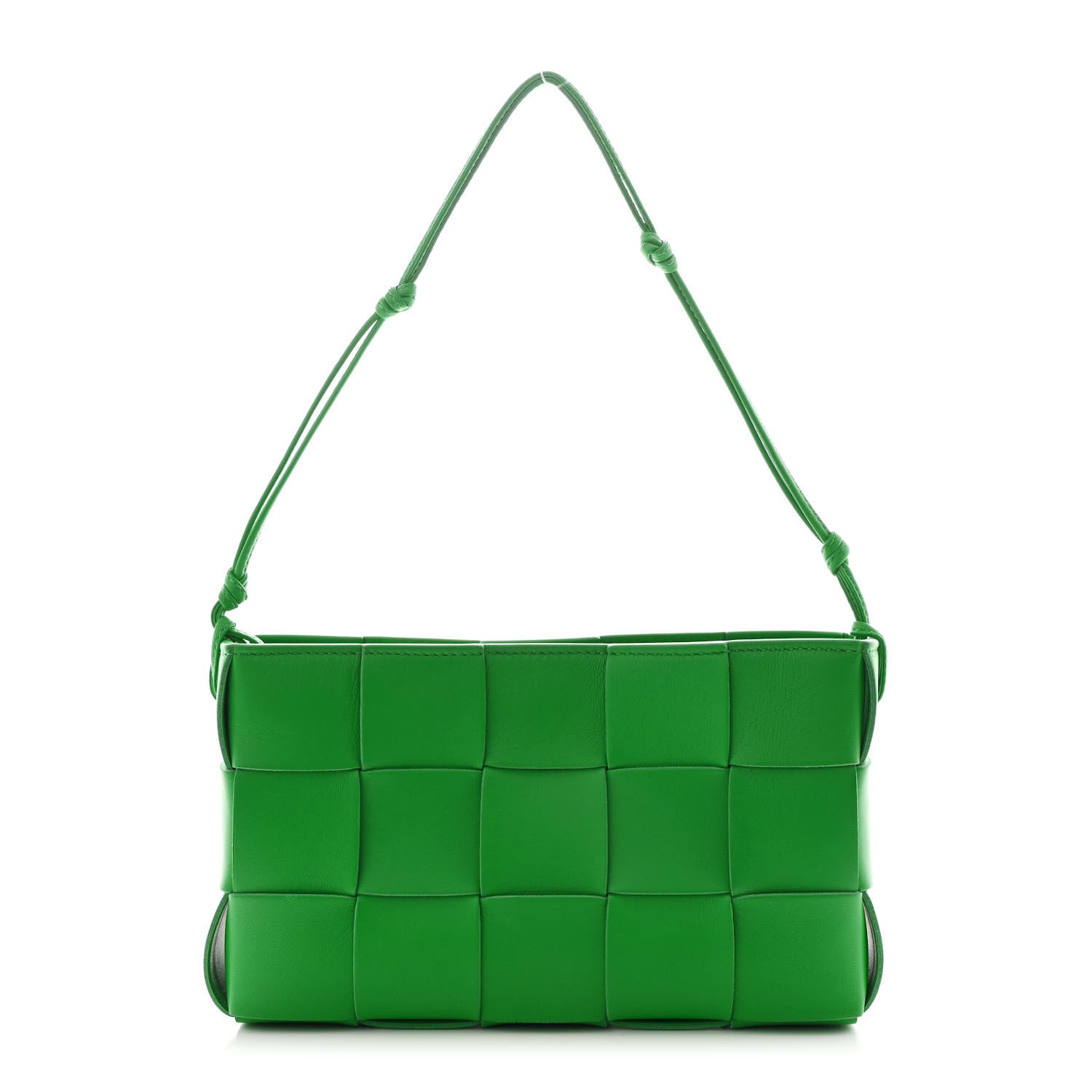 Bottega Veneta Calfskin Maxi Intrecciato Cassette Pouch On Strap Parakeet 1 of 10