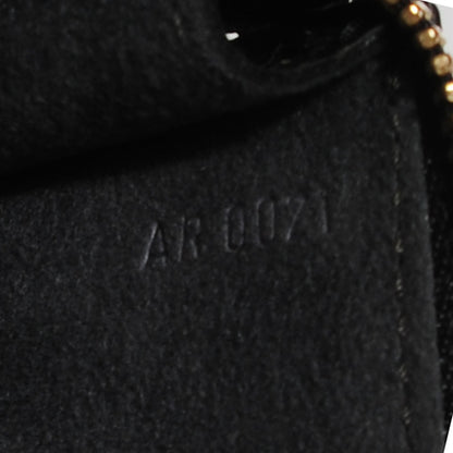 Louis Vuitton Epi Pochette Accessories 24 Black 6 of 7
