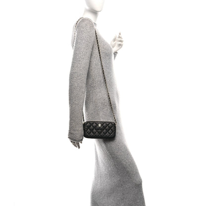 Chanel Caviar Quilted Small Clutch With Chain Black 2 of 11