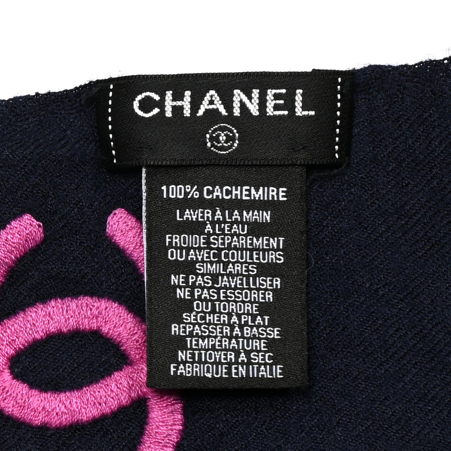 Cashmere CC Stole Navy