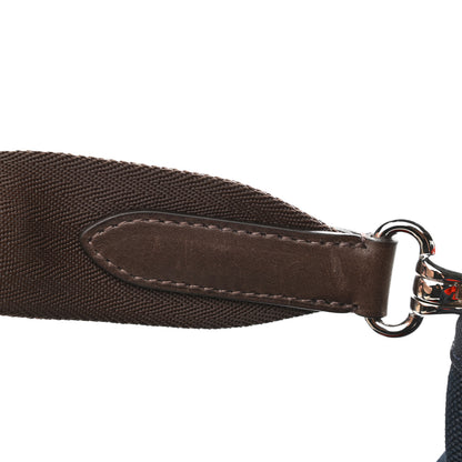 Hermes Toile Sac De Pansage Groom Bleu Navy Feu 14 of 15
