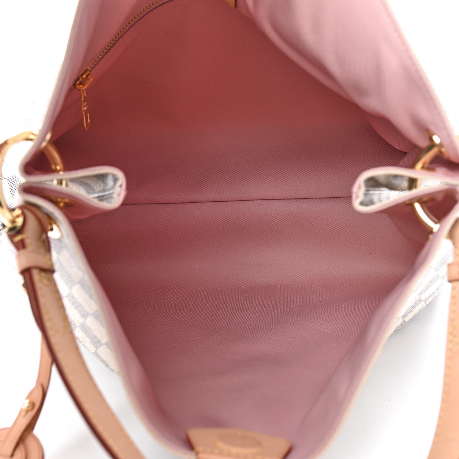 Louis Vuitton Damier Azur Graceful PM Rose Ballerine 5 of 9