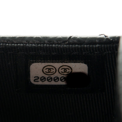 Chanel Caviar Quilted Wallet On Chain WOC Black 8 of 8
