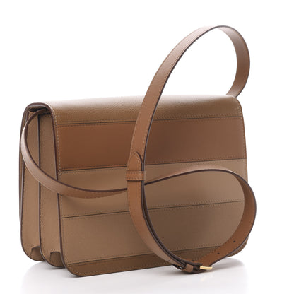 Burberry Calfskin Paneled Medium TB Bag Maple 2 of 10