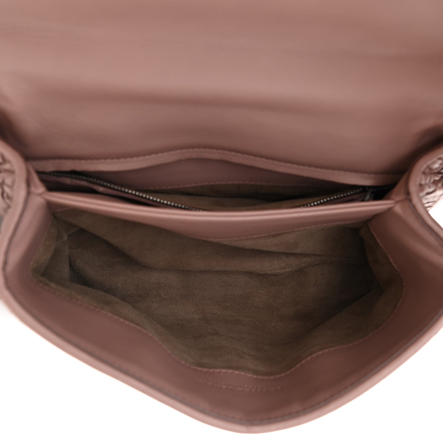 Bottega Veneta Nappa Intrecciato Stitched Small Olimpia Shoulder Bag Watteau 5 of 8