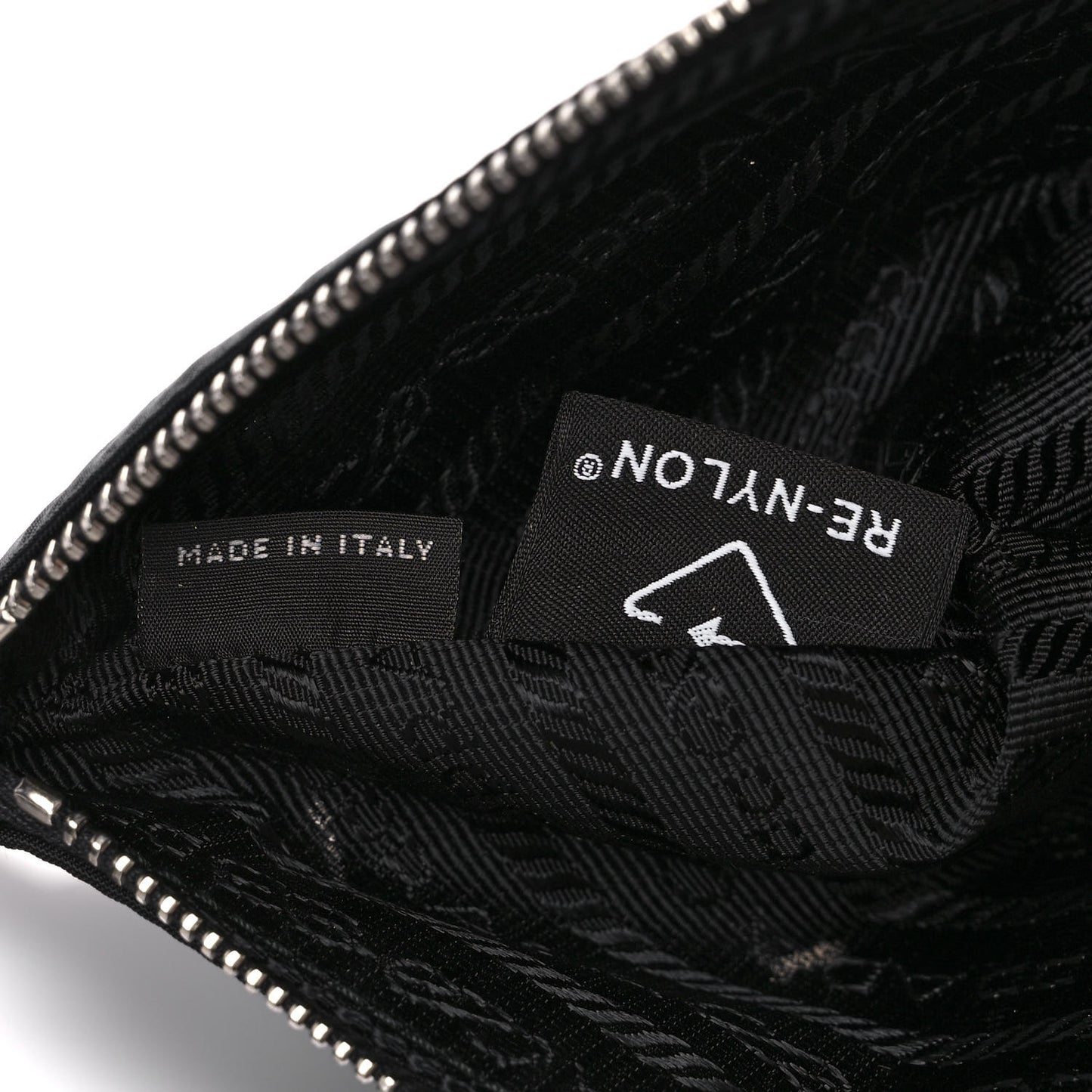 Tessuto Nylon Saffiano Medium Backpack Black