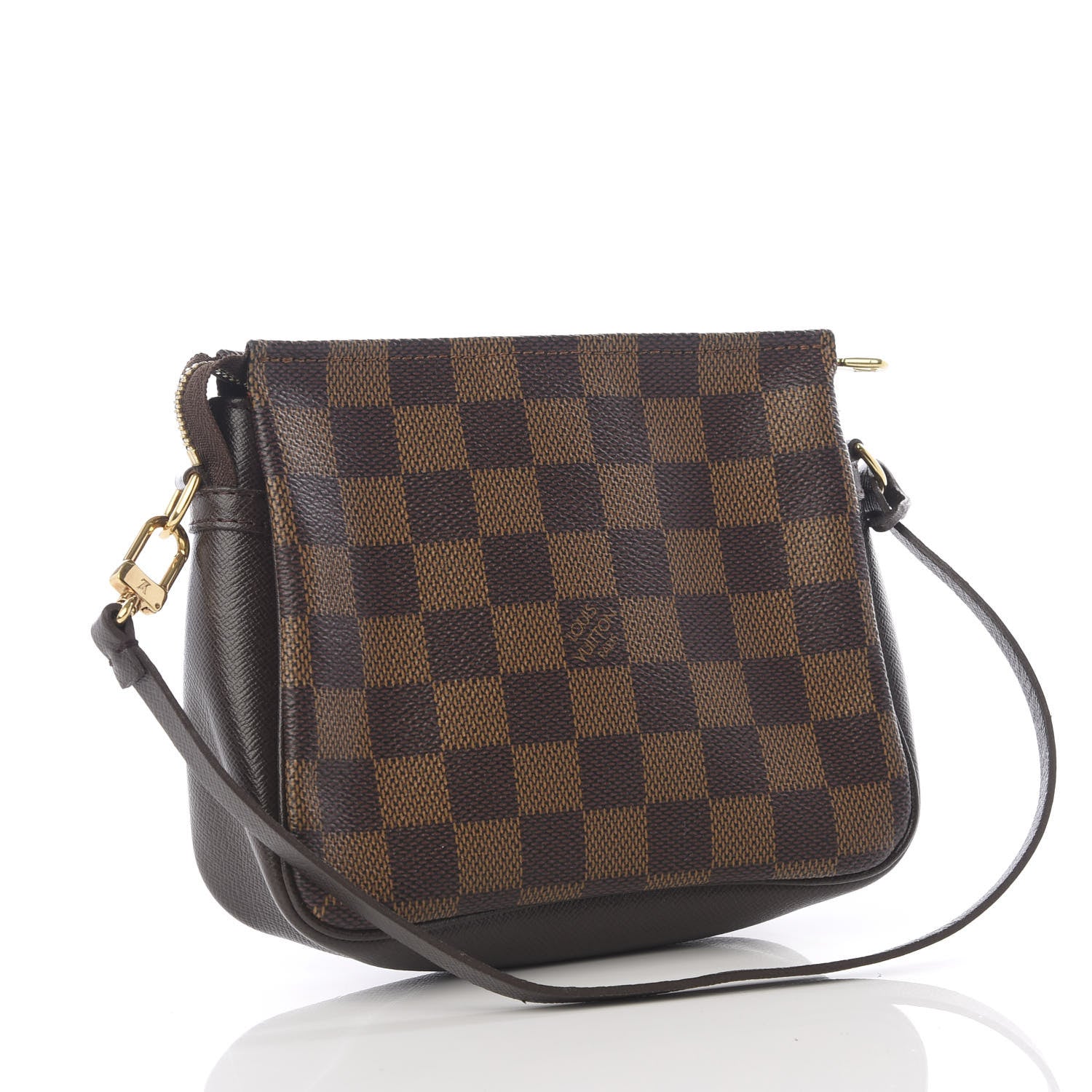 Louis Vuitton Damier Ebene Trousse Make Up Bag Pochette 2 of 9