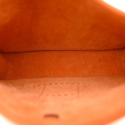 Hermes Taurillon Clemence Evelyne TPM Orange 5 of 11