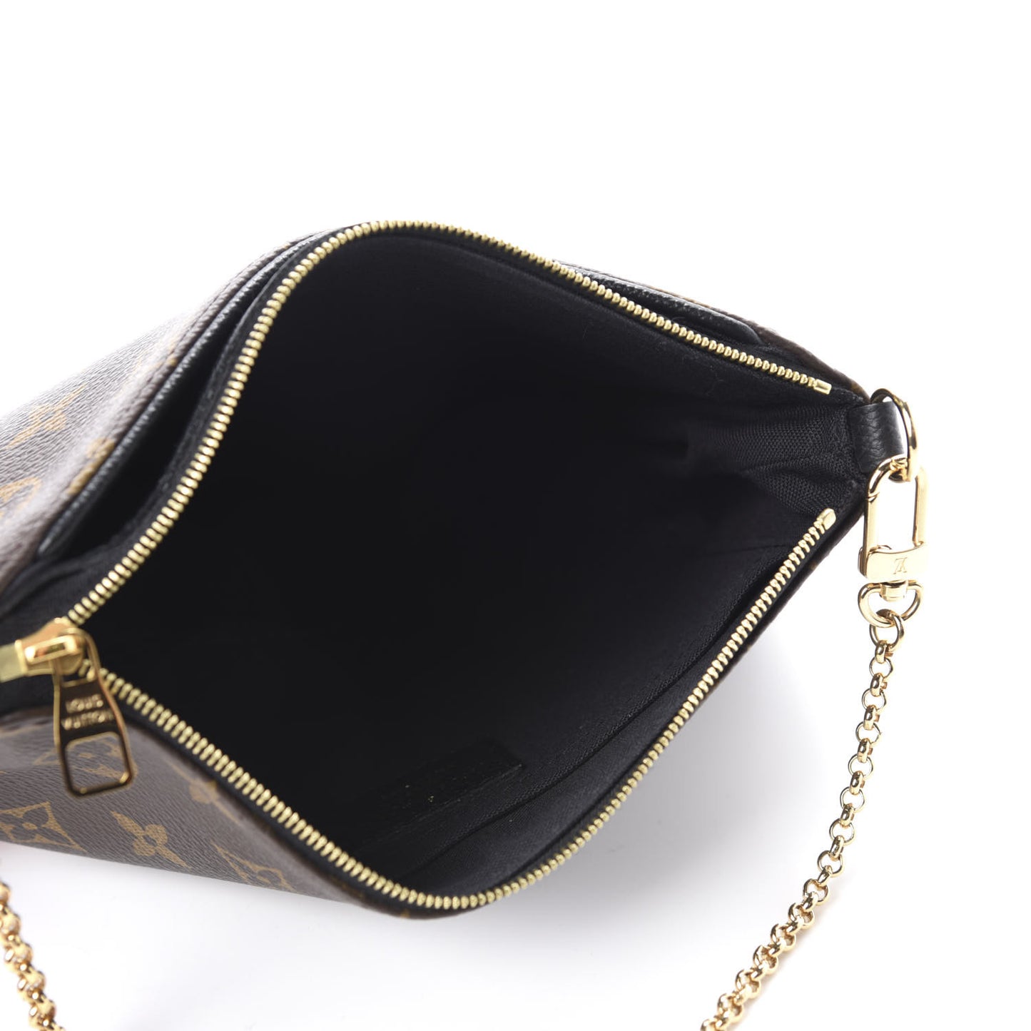 Monogram Pallas Clutch Black