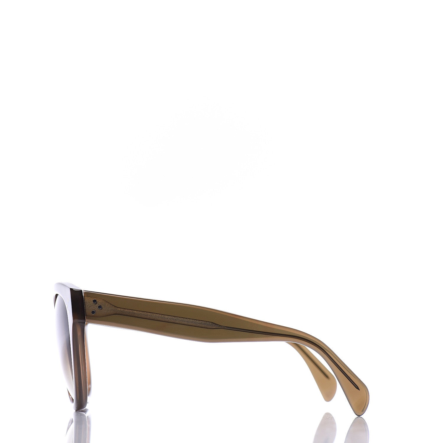 Celine Audrey Sunglasses CL 41755 Military 3 of 6