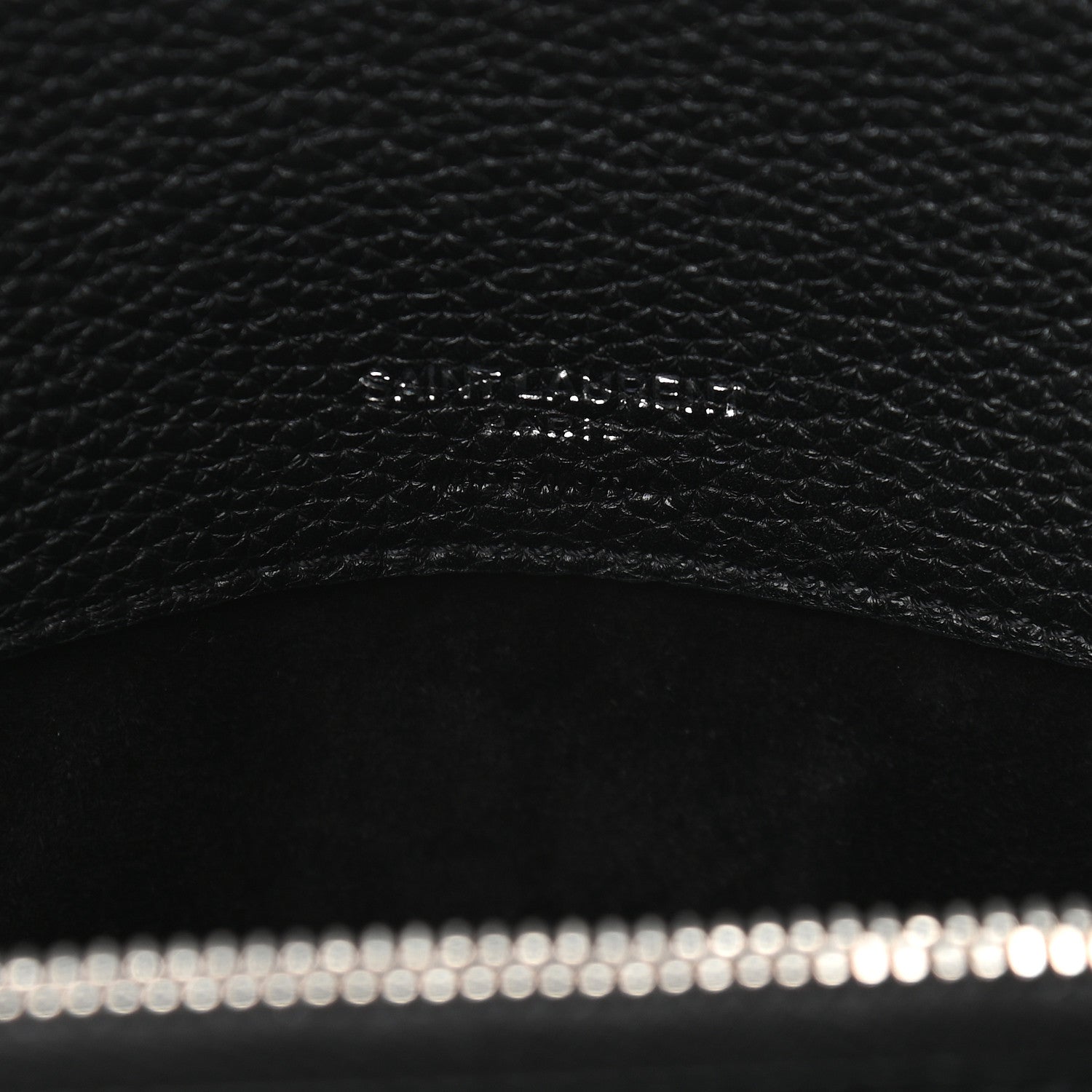Saint Laurent Grained Calfskin Baby Sac De Jour Souple Black 6 of 8