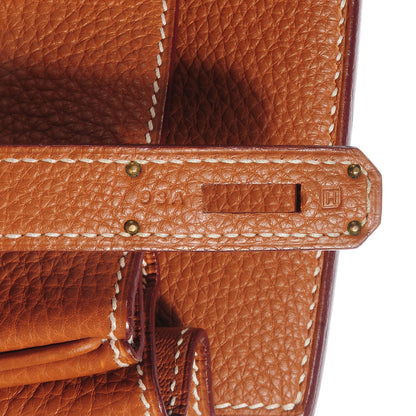 Hermes Togo Birkin 35 Gold 7 of 9