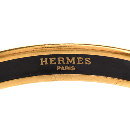 Hermes Enamel Narrow Printed Chain D Ancre Bracelet 65 4 of 6