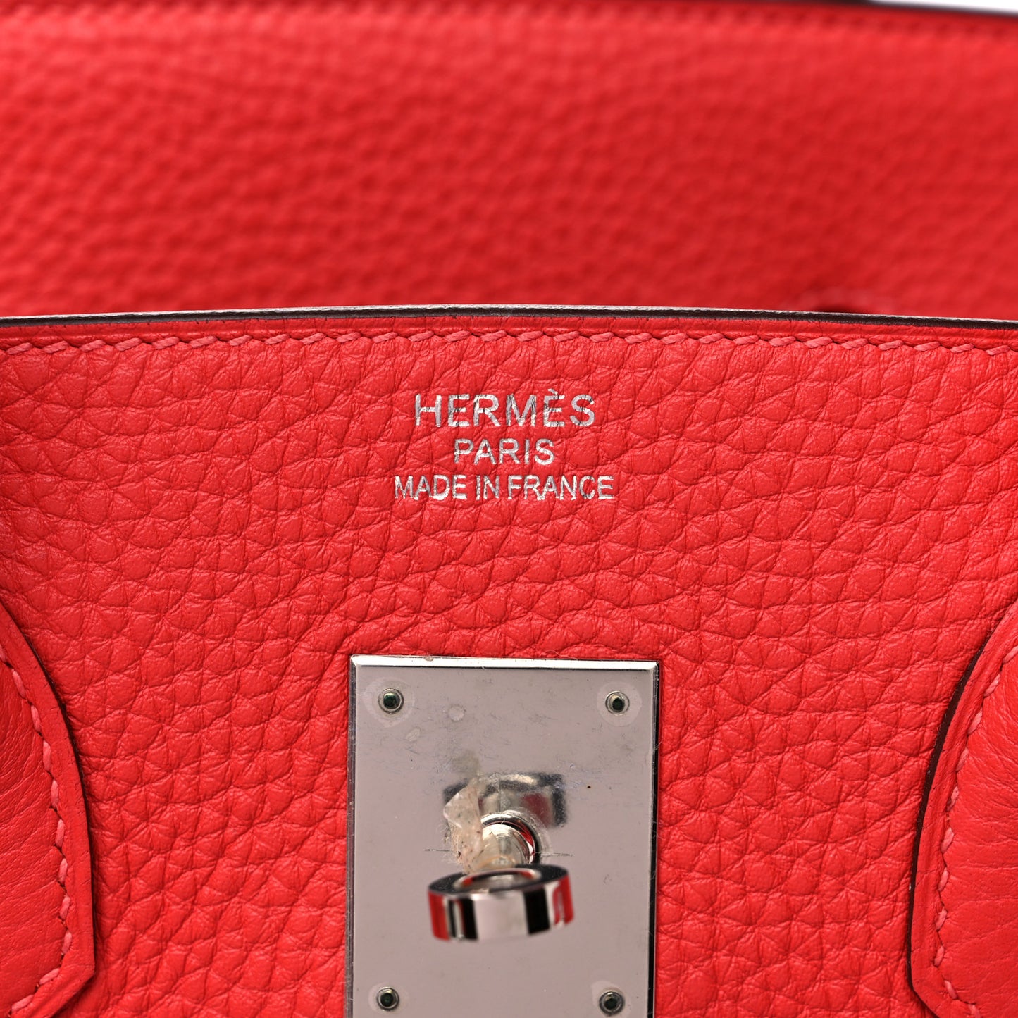 Taurillon Clemence Birkin 35 Rose Jaipur