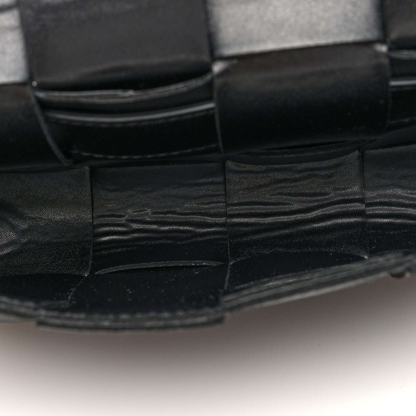 Nappa Maxi Intreccio The Belt Cassette Bag Black