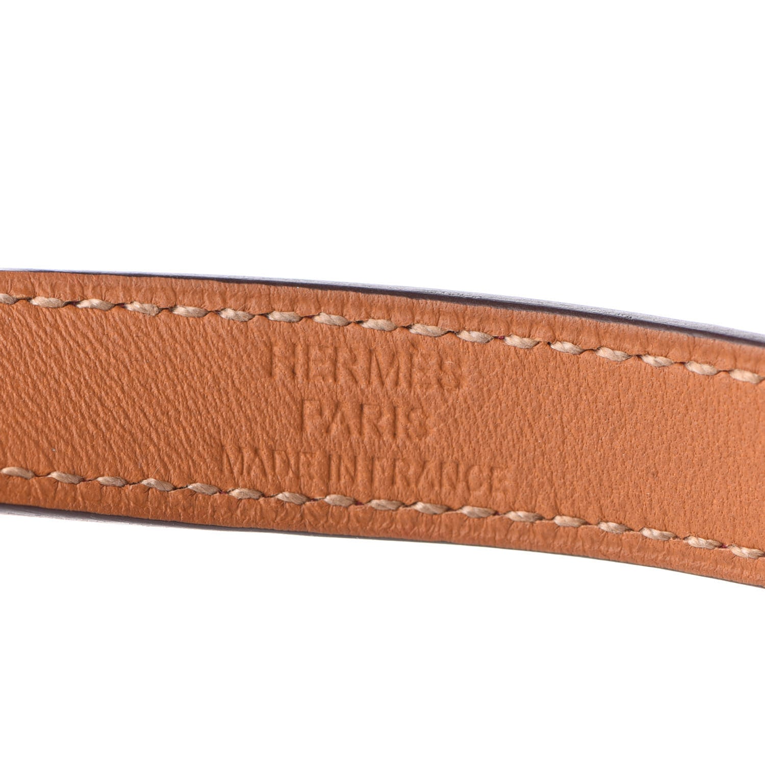 Hermes Epsom Kelly Double Tour Bracelet S Rouge Casaque 4 of 7