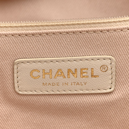 Chanel Canvas Medium Deauville Tote Light Beige 6 of 10
