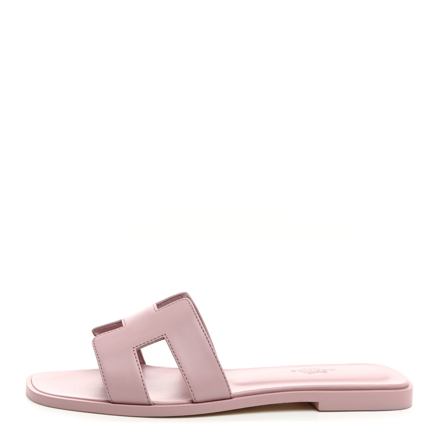 Box Calfskin Oran Sandals 37 Rose Cancan
