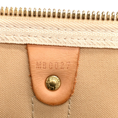 Louis Vuitton Damier Azur Keepall 50 6 of 9