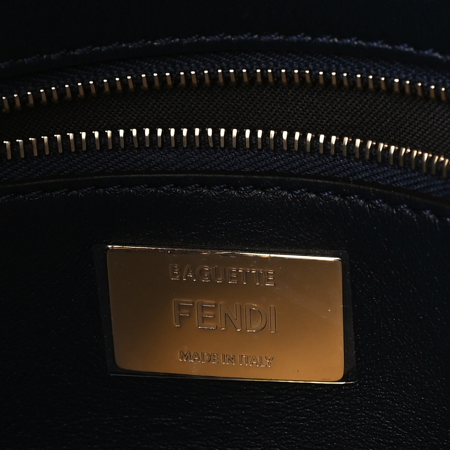 Fendi Velvet Tappetino Marble Baguette Bleu Multicolor 6 of 10