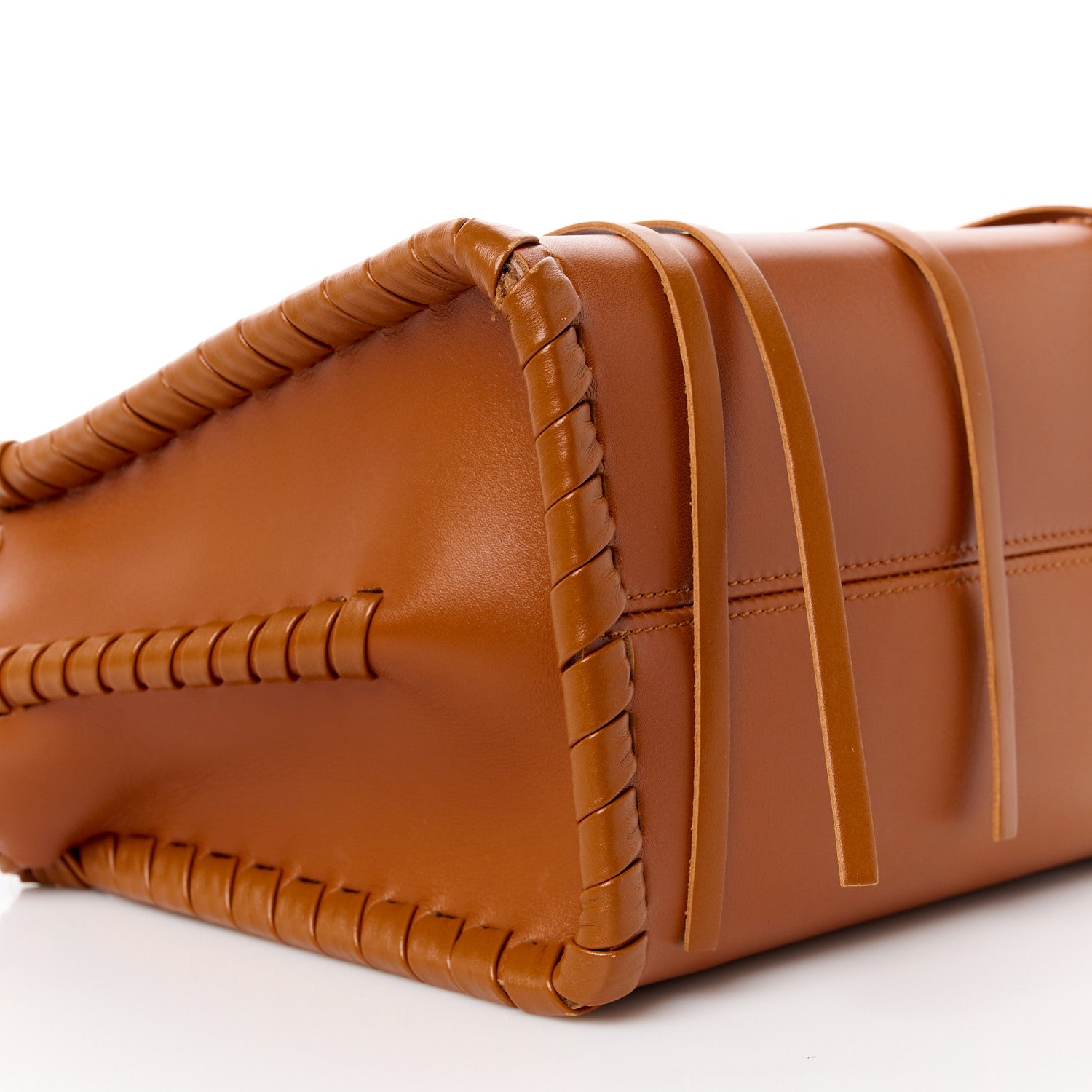 Chloe Calfskin Small Mony Tote Caramel 12 of 14